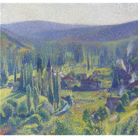 Зеленая долина в Лабастид-дю-Вер
