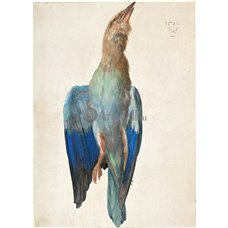 Картина на холсте по фото Модульные картины Печать портретов на холсте Мертвая синяя птица