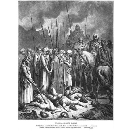 Иисус Навин пощадил Раав, Ветхий Завет