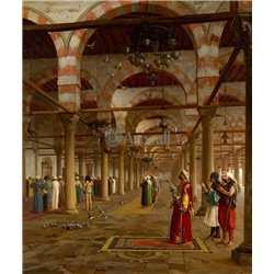 Молитва в мечети - Модульная картины, Репродукции, Декоративные панно, Декор стен