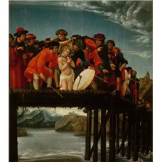 Картина на холсте по фото Модульные картины Печать портретов на холсте Мученичество св. Флориана