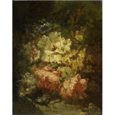 Картина на холсте по фото Модульные картины Печать портретов на холсте Натюрморт с белыми и красными розами