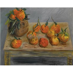 Натюрморт с апельсинами - Модульная картины, Репродукции, Декоративные панно, Декор стен