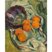 Портреты картины репродукции на заказ - Натюрморт с апельсинами