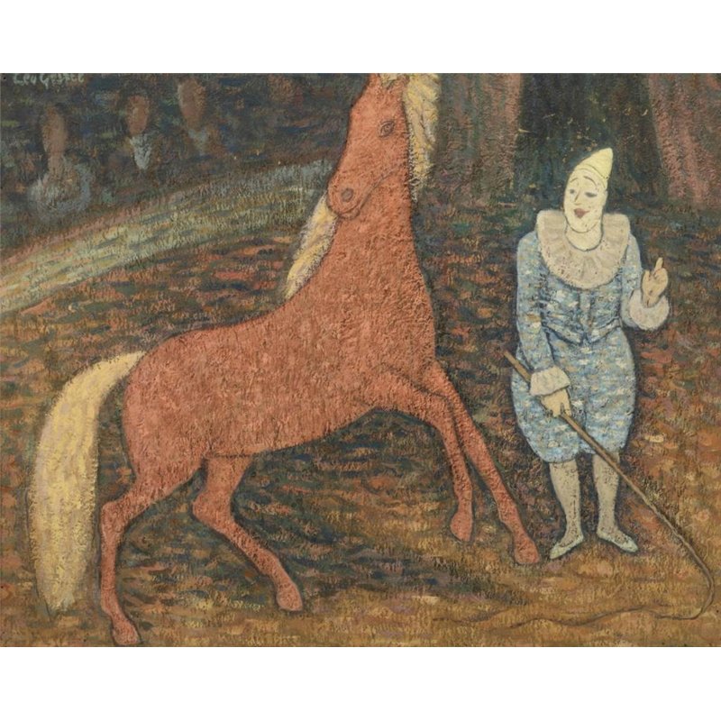 Клоун с лошадью