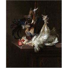 Картина на холсте по фото Модульные картины Печать портретов на холсте Натюрморт с птицей