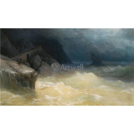 Кораблекрушение у берегов Черного моря