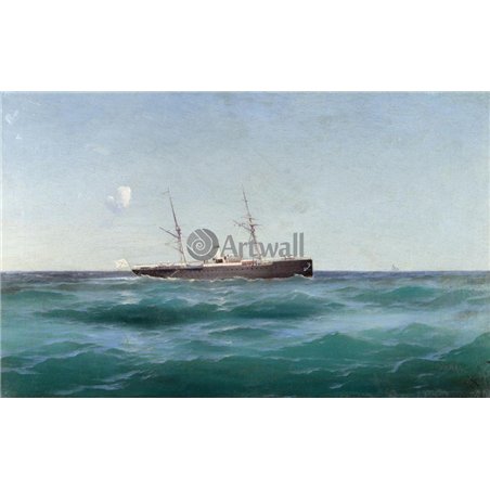 Корабль в море
