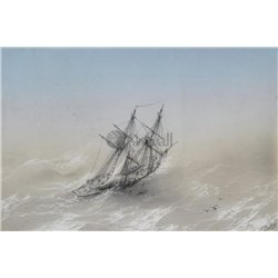 Корабль в море