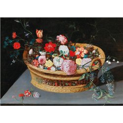 Корзина с цветами