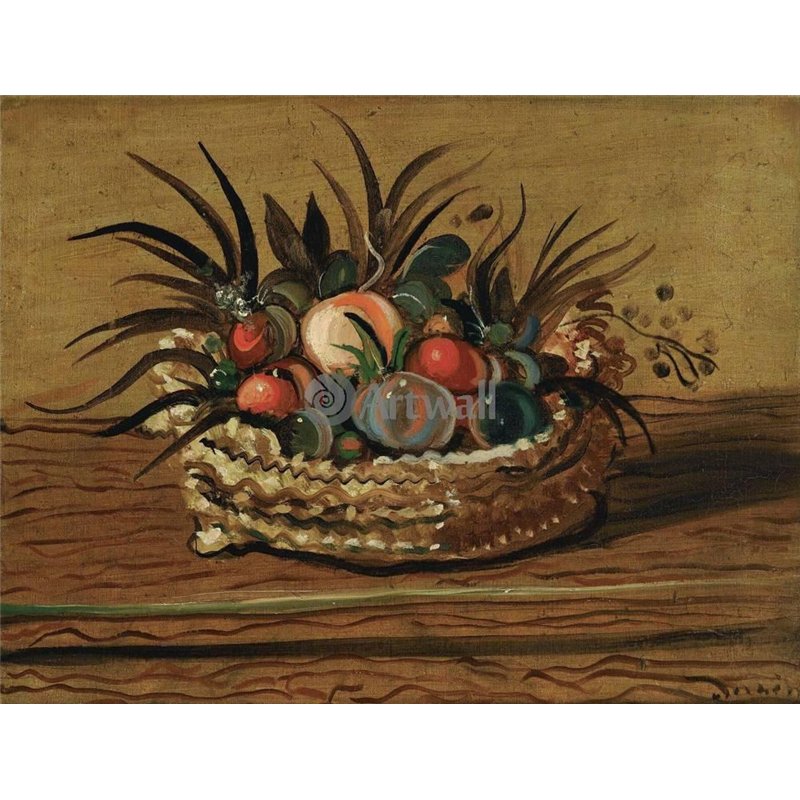 Корзина с фруктами