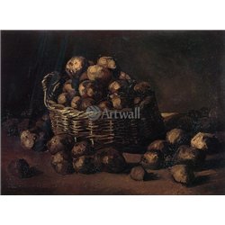 Корзина с картофелем