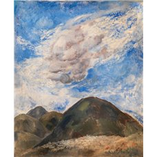 Картина на холсте по фото Модульные картины Печать портретов на холсте Овцы под облаками, Колорадо