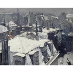 Крыши в снегу