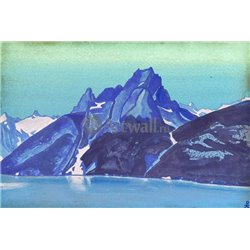 Озеро нагов, Кашмир - Модульная картины, Репродукции, Декоративные панно, Декор стен