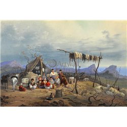 Крым, татарская семья