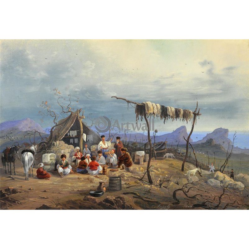 Крым, татарская семья