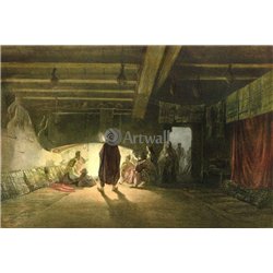 Крым, интерьер татарского дома