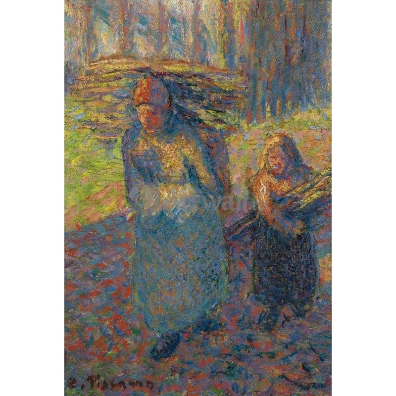 Крестьянки, собирающие хворост