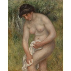 Купальщица, вытирающая ноги