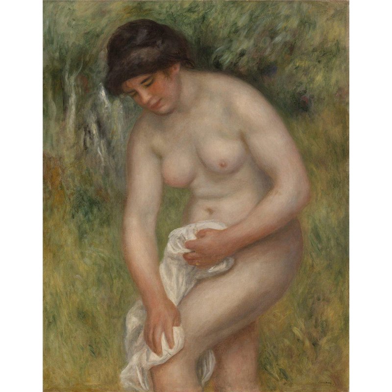Купальщица, вытирающая ноги