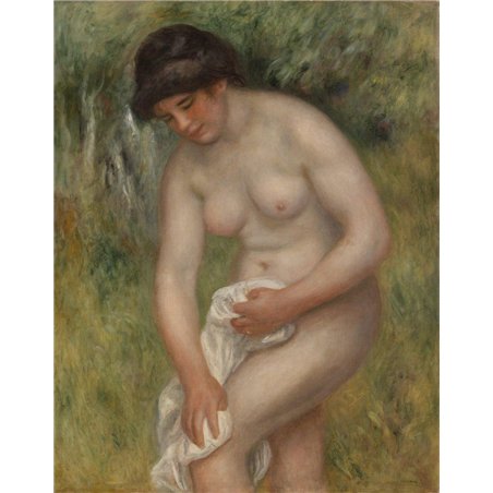 Купальщица, вытирающая ноги