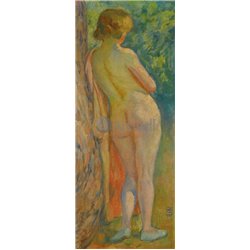 Купальщица со спины