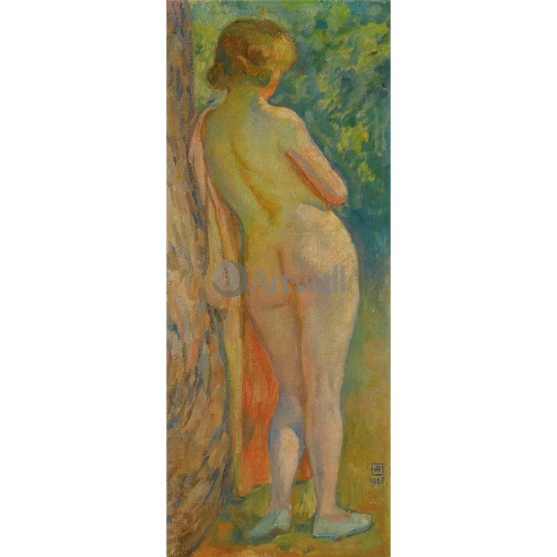 Купальщица со спины