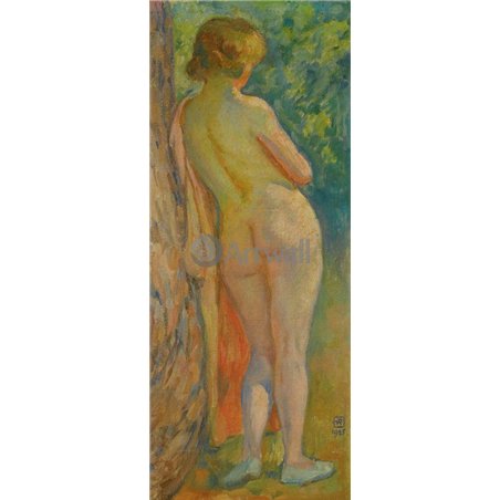 Купальщица со спины