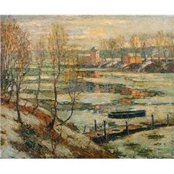 Лед на реке