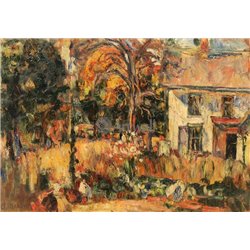 Осенний день в саду - Модульная картины, Репродукции, Декоративные панно, Декор стен