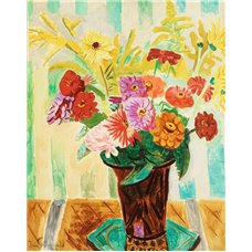 Картина на холсте по фото Модульные картины Печать портретов на холсте Осенние цветы