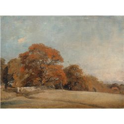 Осенний пейзаж в восточном Бергхольте - Модульная картины, Репродукции, Декоративные панно, Декор стен