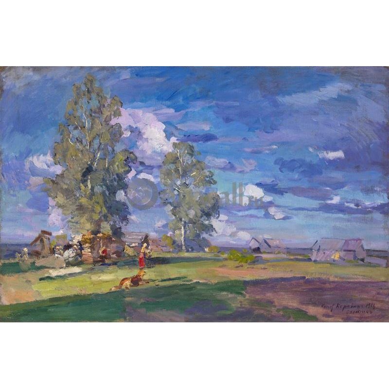 Летний день, Охотино