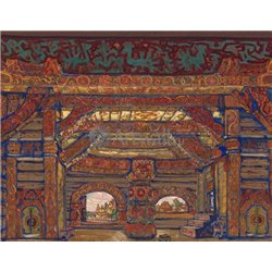 Палаты царя Берендея - Модульная картины, Репродукции, Декоративные панно, Декор стен