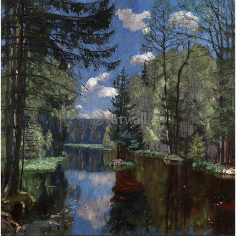 Лесное озеро