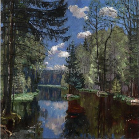 Лесное озеро
