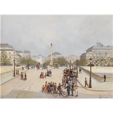 Картина на холсте по фото Модульные картины Печать портретов на холсте Парижский бульвар