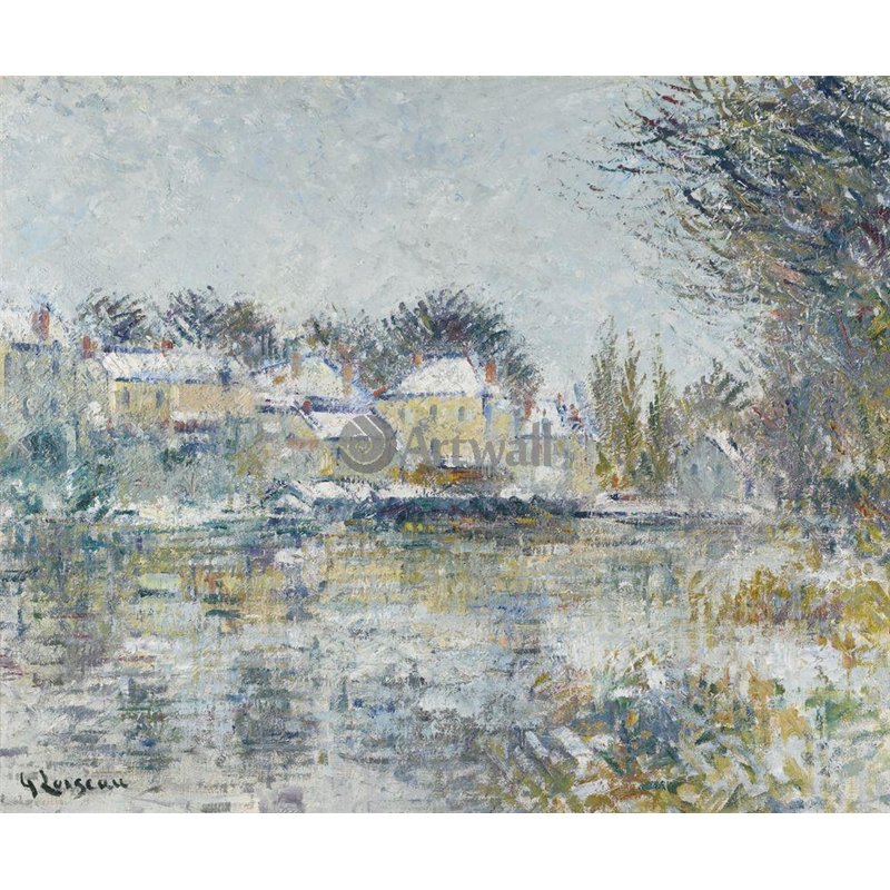 Луана у Море, снег