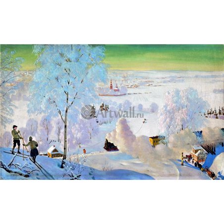 Лыжники