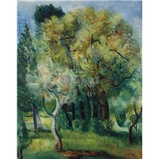 Картина на холсте по фото Модульные картины Печать портретов на холсте Пейзаж в Провансе