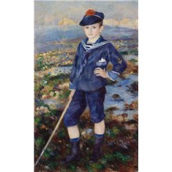 Мальчик в морском костюме