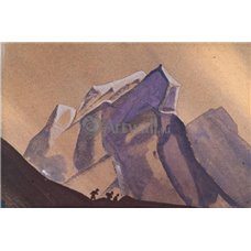 Картина на холсте по фото Модульные картины Печать портретов на холсте Перевал, буря