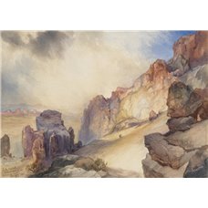 Картина на холсте по фото Модульные картины Печать портретов на холсте Песчаная буря, Акома, Нью-Мексико