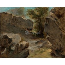 Картина на холсте по фото Модульные картины Печать портретов на холсте Пейзаж с камнями, Аугервиль