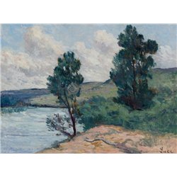 Мерикур, берег Сены