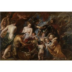 Минерва защищает мир от Марса