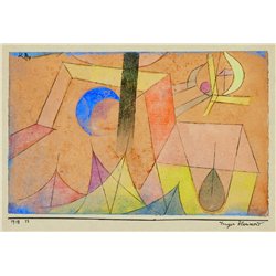 Молодая голубая луна
