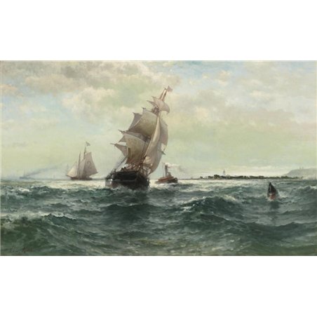 Моран Эдвард «У берегов Атлантики»