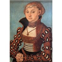 Портреты картины репродукции на заказ - Портрет благородной дамы из Саксонии